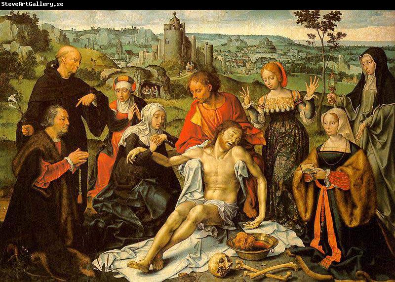 Joos van cleve Altarpiece of the Lamentation